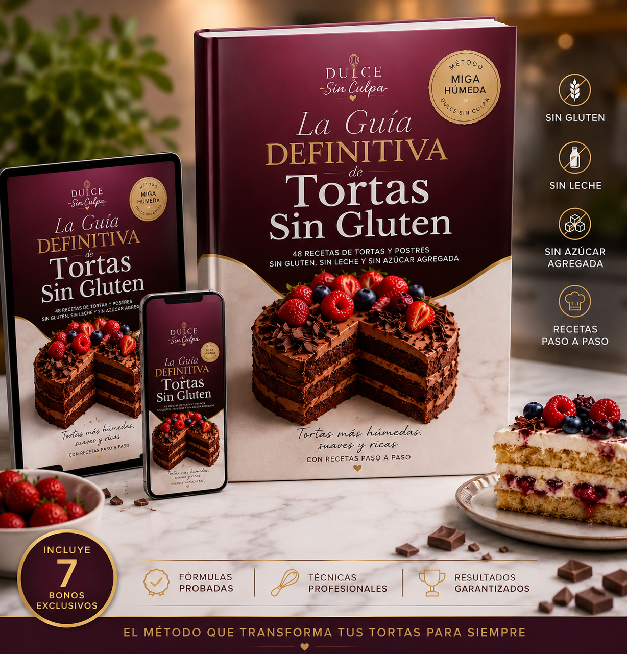La Guía Definitiva de Tortas Sin Gluten + 7 Regalos